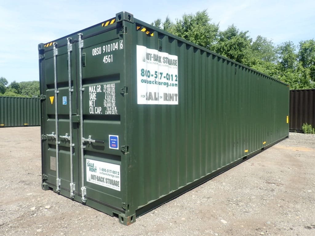 Ft High Cube New One Trip Shipping Container Conex Off